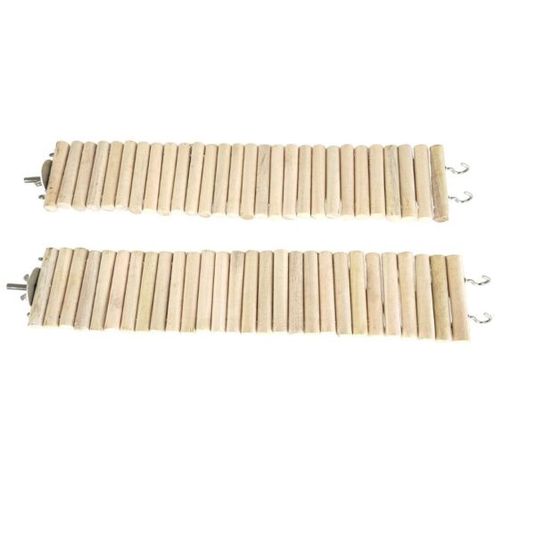 KSK Birds Climbing Ladder Toys, Wooden Ladder - Image 3