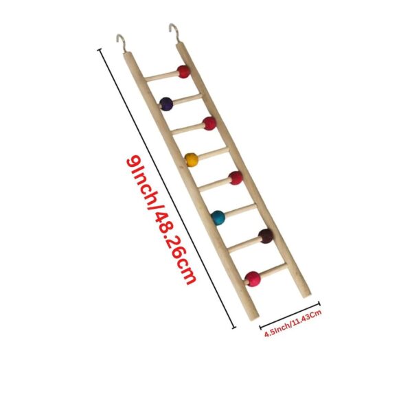 KSK 19" Natural Woodn Ladder - Image 3